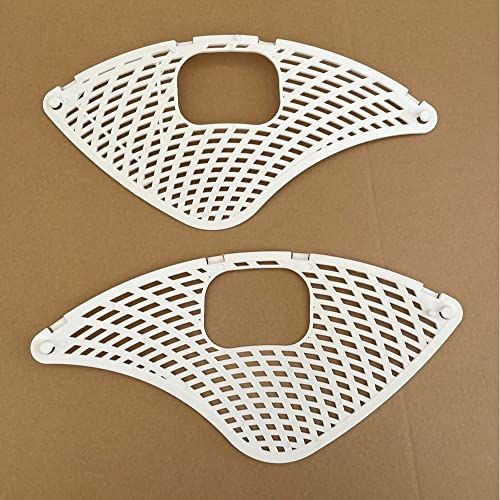 Prodotti di ottima qualità COPPIA PARAVESTE BICI 26 IN PLASTICA CON MOLLE-BICICLETTA OLANDA-BIANCO