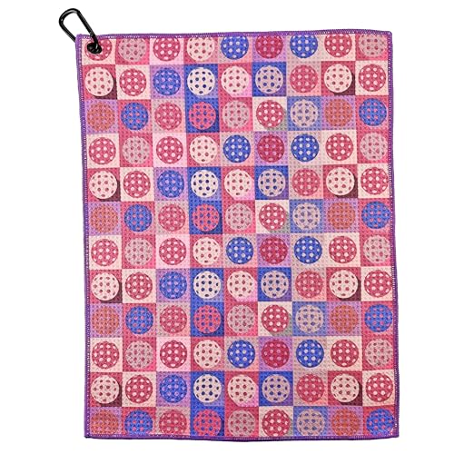 Image of Pickleball Towel | Pickleballs Pink Pickleball Towel | Pickleball Gift for Women | Printed Funny Pickleball Towel | Pickleball Gear | Retirement Gift