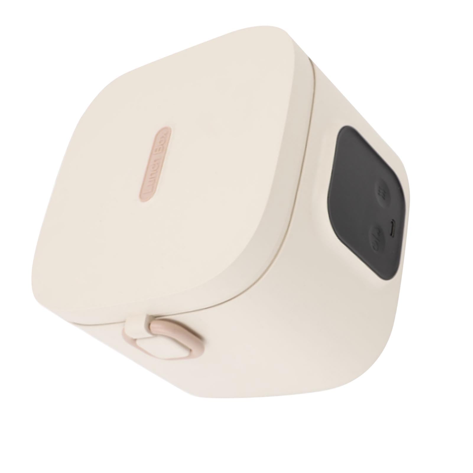 eléctrica calentador de alimentos 500ml 304 acero inoxidable temperatura ajustable calentador de almuerzo portátil recargable