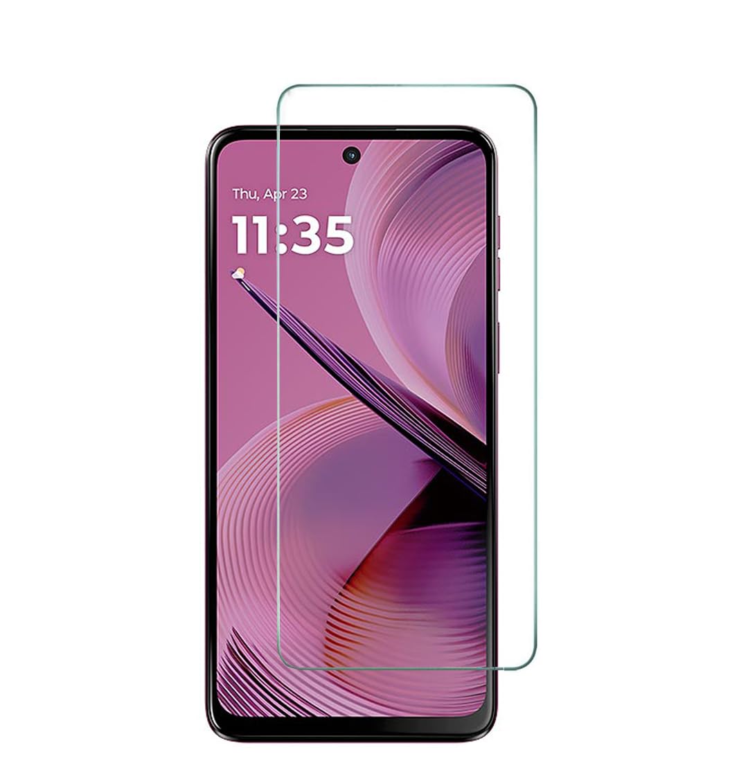 KP TECHNOLOGY {2 PACK) Moto G55 5G Premium Quality Genuine Tempered Glass Explosion & Shatter Proof Screen Protector Guard Cover for Motorola Moto G55 5G - Image 4