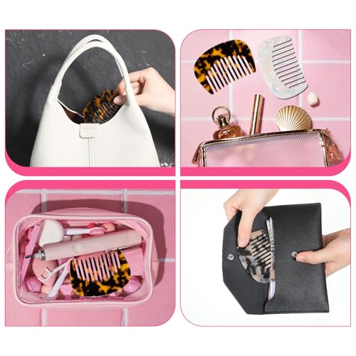 2 Pack Peines Mini Anti-Estáticos Para Cuidado Diario miniatura 4