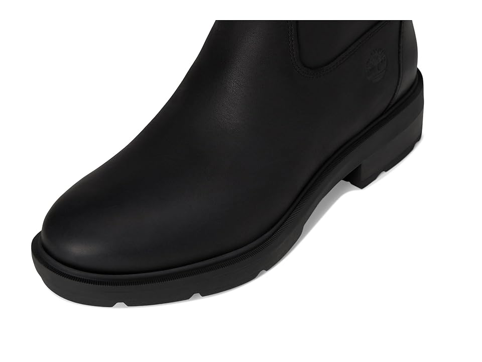 Timberland Brimfield Tall ZipUp (Black Full Grain) Women's Boots