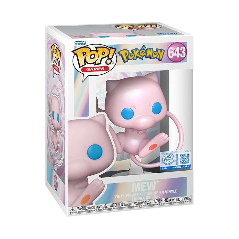 Funko Pop! Games: Pokémon - Mew (Pearlescent Special Edition) #643