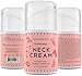 Simplified Skin Neck Tightening Cream for Sagging, Anti-Aging Chest & Decollete Moisturizer for Turkey Neck, Double Chin & Erase Crepe with Glycolic Acid & Vitamin C 1.7 oz.