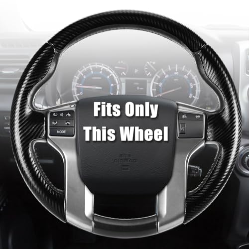 Aimato Customized Steering Wheel Cover for Toyota Tacoma 2012-2023/4Ru