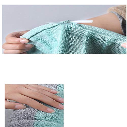 3Pieces Toilet Seat Cover Pads with Handle Toilet Lid Cover Cushion Soft Thicker Stretchable Washable Fits All Oval Toilet Seats (Pink, Green, Grey)