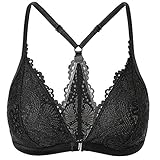 Triangle cup aus floraler spitze