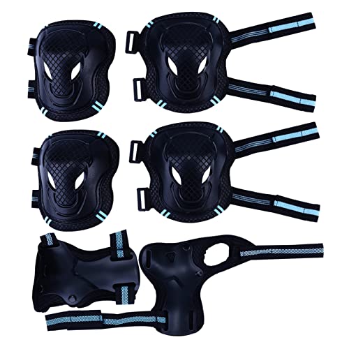 BESPORTBLE Thickened Sports Protectors for Boys and Girls Skating Elbow Kneecap Pads Adjustable