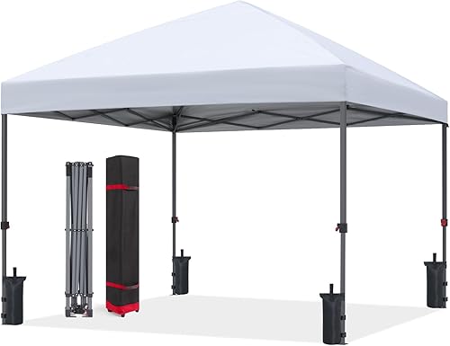 ABCCANOPY Toldo desplegable  Tienda de campaña portátil para patio al aire libre resistente para patio trasero y terraza con 4 bolsas de arena