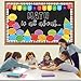 Jisfigtrh Math Bulletin Board Set Classroom Decoration Math is All About Paper Cutouts with Border Mathematics Bulletin Board for Back to School Educational Wall Decor Middle School Supplies