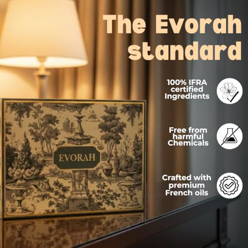 Image of House Of Evorah Luxury His & Her Fragrance Gift Set (2 X 25 ml) - Velvet Vanilla & Elevate (Woody) Duo For Men And Women | Perfume Set For Couple Gift Pack | Couple Perfume Set | Couple Gift