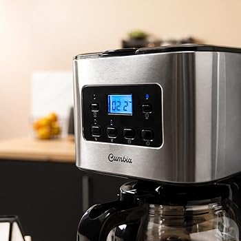 Cecotec Cafetera de Goteo Programable Coffee 66 Smart Plus. 950W, Capacidad 12 Cafés, Tecnología ExtemAroma y Función AutoClean, Acabados en Acero Inox, Pantalla LCD, 1,5 L3