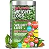 BIOTEQUELAB Weight Loss Diet Capsules, Natural Appetite Suppressant, Day & Night Fat Burner for Women & Men with Apple Cider, Green Coffee Bean Extract, Metabolism Booster Supplement – 60 Pills