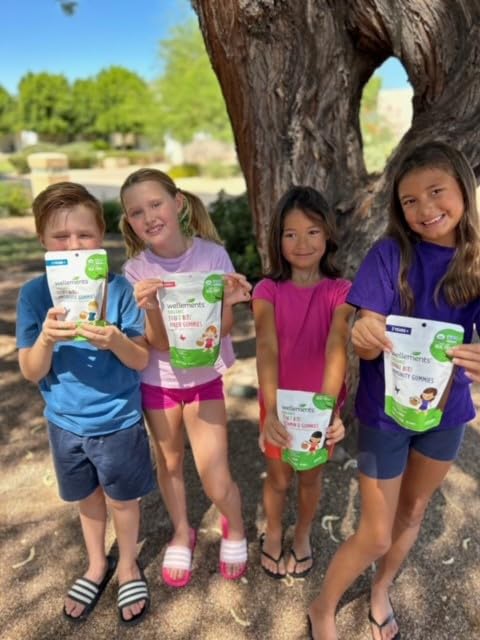 Miniatura 6 de Wellements Gomitas de fruta de fibra orgánica  Apoya la salud digestiva de niños y niños pequeños*  Fabricado con fruta real  0.11 oz de fibra por