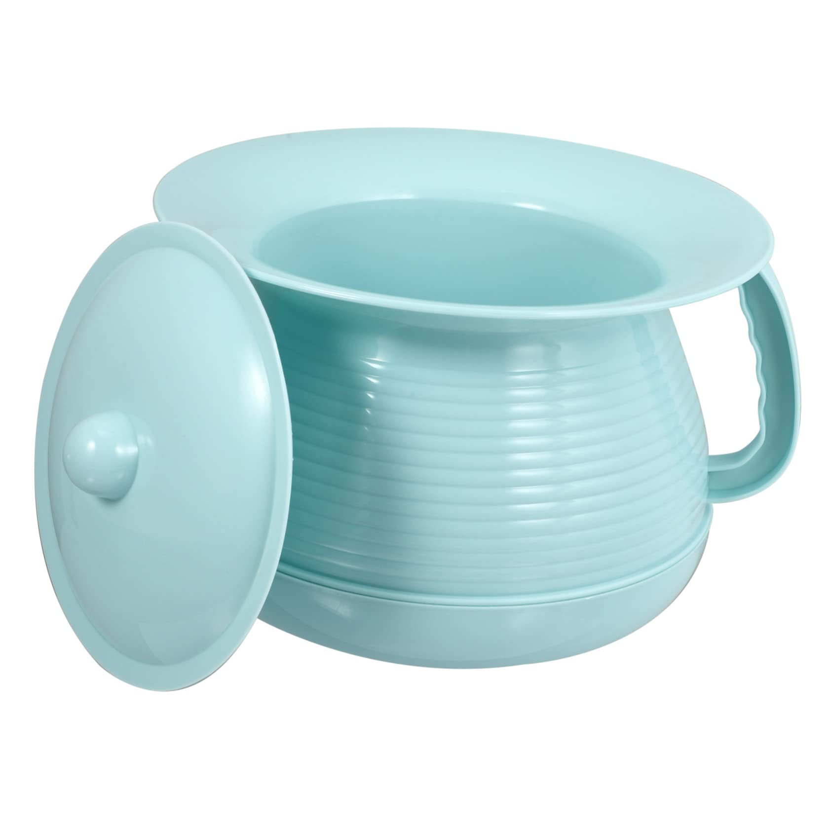 1 Pc padella sputacchiera in plastica orinatoi ospedalieri per uomini vaso da notte addensato padella anziana vasetto di urina per adulti padella di plastica pp Blue Riutilizzabile