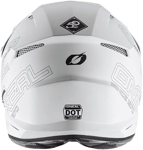 Miniatura 3 de O'Neal - 0627-011 Serie 3 Casco todoterreno unisex para adultos (blanco plano, XS)