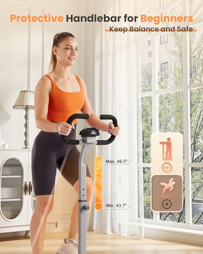 FLYBIRD Stepper mit Lenker, Twist Treppensteiger für Übungen für Beintraining, 150 kg Tragfähigkeit, stoßarmes Cardio-Gerät für Zuhause, geeignet für Anfänger