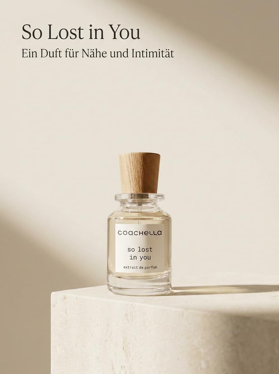 Coachella So Lost in You - Extrait de Parfum 50 ml | Unisex | 21 % Duftöl | Made in France | Floral, Fruchtig & Holzig | Langanhaltend