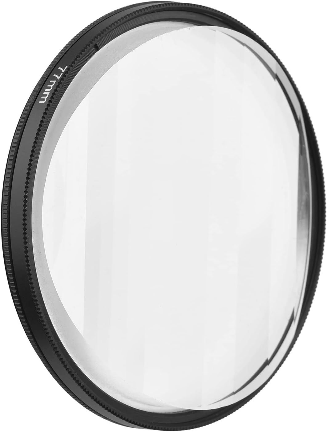 Andoer 77mm Linear Glass Prism Lens Filter Professional Kaleidoscope Lens Filter Photography Accessory for DSLR Camera Portrait Night Scene Photography