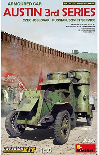 Miniart MIN39007 WWI 1:35-Austin Armored Car (Soviet Service), Verschieden