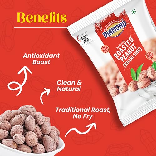 Image of DIAMOND VACUUM ROASTED PEANUTS 380 GM (Pack Of 1)