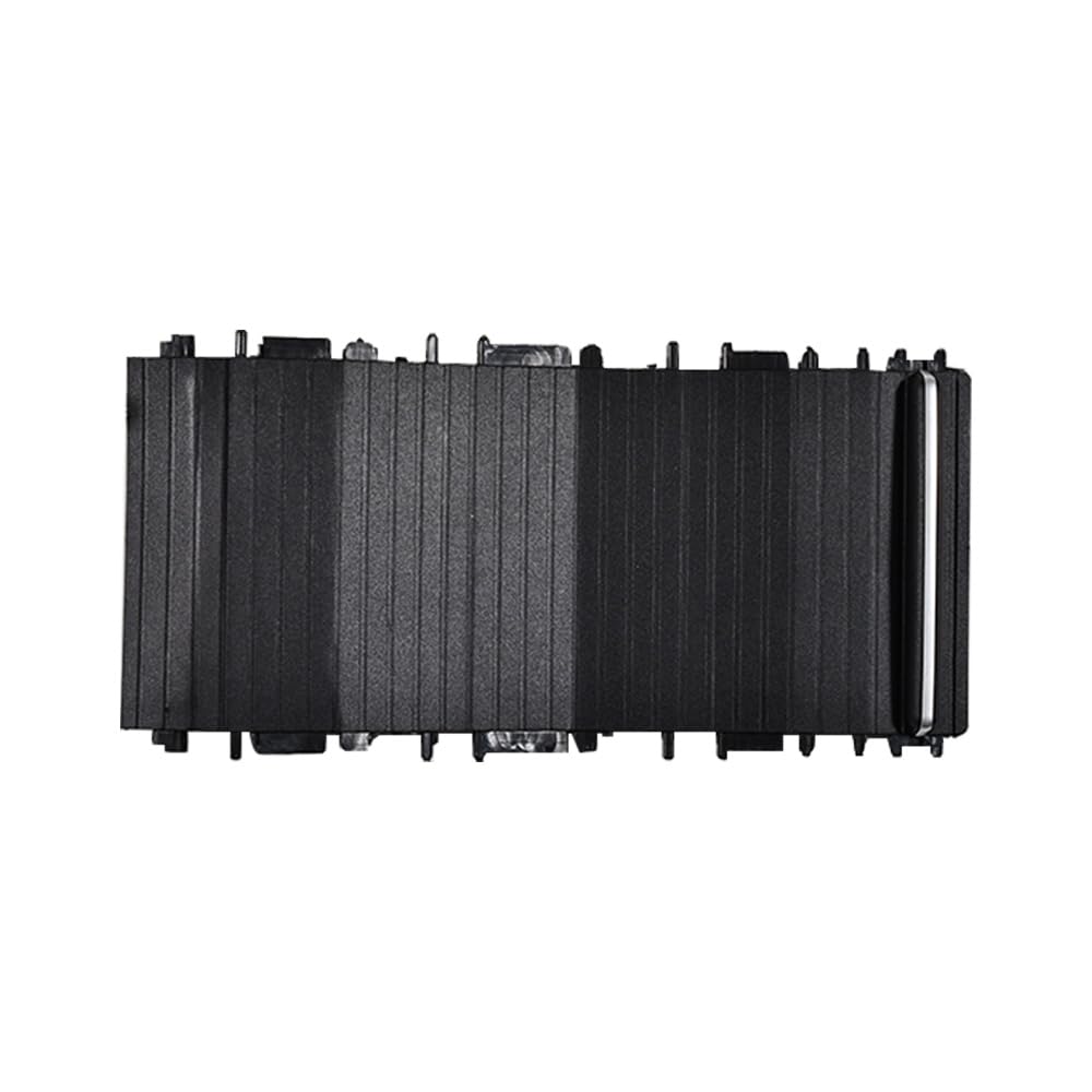 Copertura per tendina avvolgibile per console centrale auto Portabicchieri per interni auto Compatibile con BMW Serie 3 E46 316 318 320 325 328 51167038333