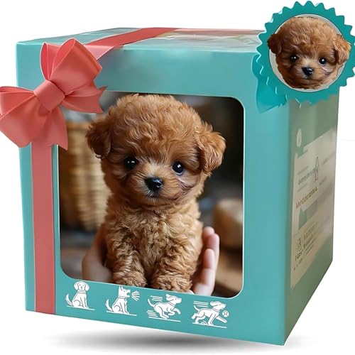 YHNNH Mio Cucciolo Robotico Realistico, Giocattolo Cane Robot IA che Cammina e Abbaia per Adulti e Bambini, Interazione Emotiva Realistica, Deep brown puppy YHNNH Mio Cucciolo Robotico Realistico, Giocattolo Cane Robot IA che Cammina e Abbaia per Adulti e Bambini, Interazione Emotiva Realistica, Deep brown puppy