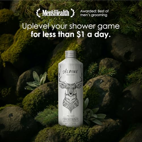 Image of Alpine Provisions Natural Organic Conditioner Men & Women, Fir & Sage
