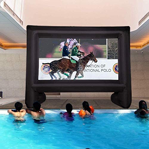 Pantalla inflable portátil para proyector 8x4m miniatura 4