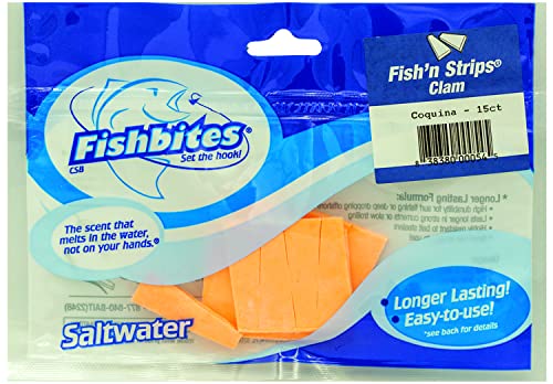 FishBites Fish'n Strips - Clam (Coquina Clam)