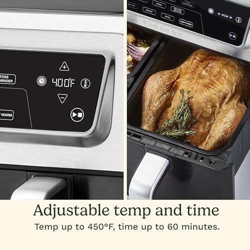 Cuisinart Air Fryer, Dual Basket, 4 Functions, Sync Finish, 8.5 Qt, ADZ-085 - image 4