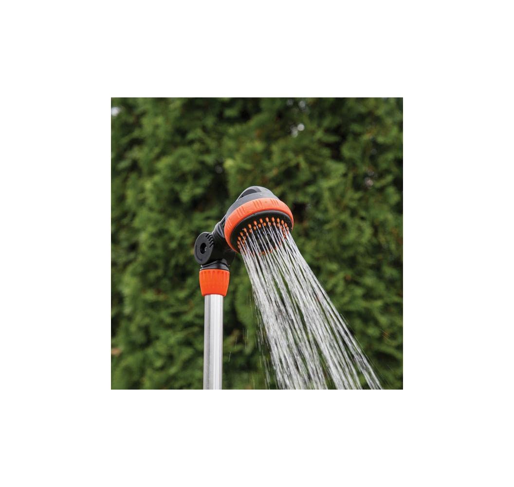 Bradas Verstellbare Gartendusche für den Außenbereich auf beweglichem Spieß