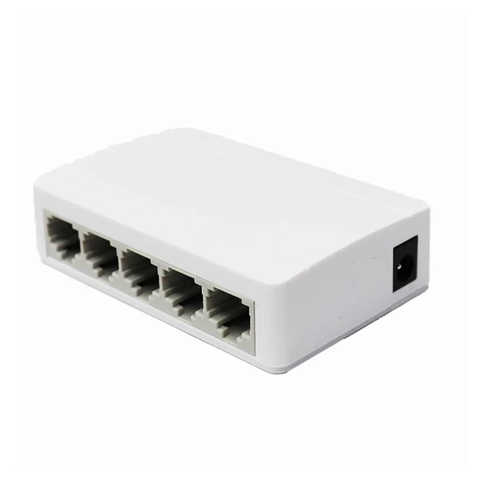 Switch di Rete Desktop Gigabit Ethernet a 5 Porte 10/100/1000 Mbps, Plug & Play,(1000Mbps-AUPlug)