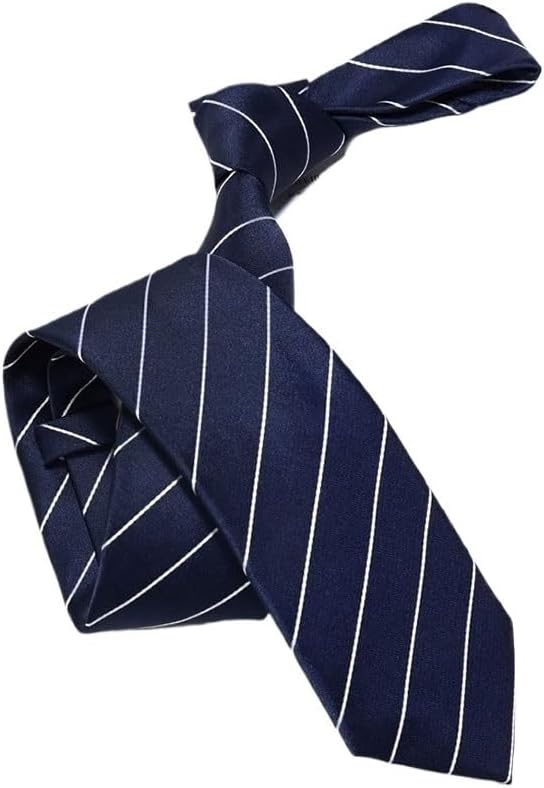 Man Business Formal Wear Oblique Stripes Tie Set Transparent Gift Box Gift-giving Wedding Festival