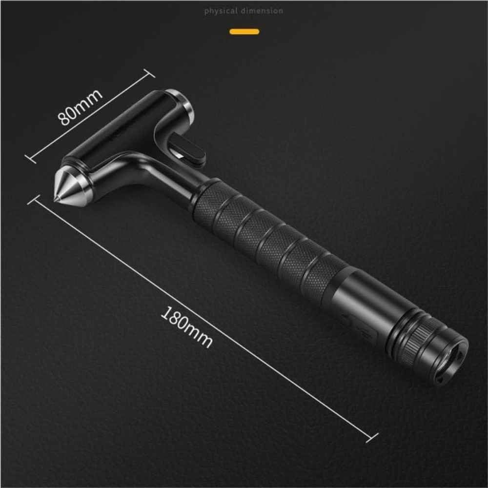 Car Escape Tool, Window Breaker, Safety Hammer, Seatbelt Cutter, Emergency Breaking Tool for Quick Escape