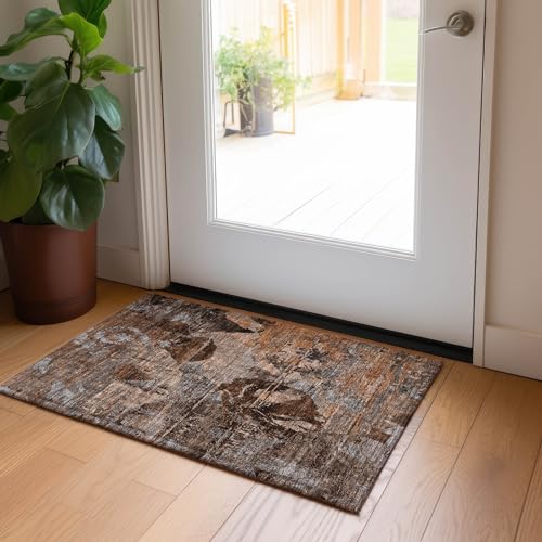 Tapete decorativo Addison Rugs Chantille naranja 76x51 cm miniatura 2