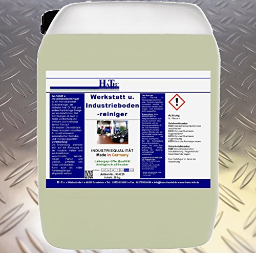 HaTec Werkstattbodenreiniger, Werkstatt- und Industriebodenreiniger 30 kg/Kanister, Industriebodenreiniger, Werkstattreiniger, Rußentferner Cover