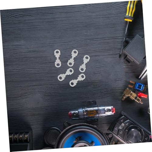 Kit de reemplazo de fusibles planos para automóvil Hemobllo, 30 unidades, chapas de fusible de aleación de zinc, protección de circuitos vehiculares miniatura 4