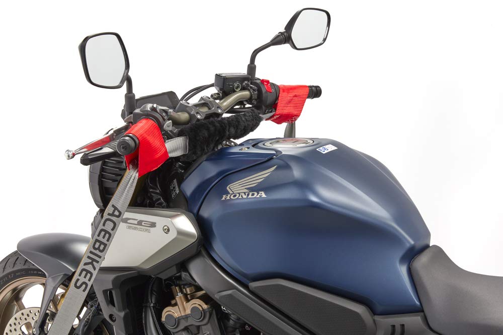 Set di fissaggio per manubrio ACEBIKES Cinghia di tensionamento con anelli di ritenuta per il trasporto