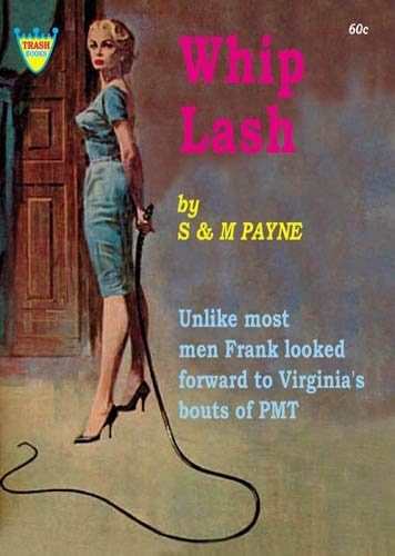 Birthday Card Whip Lash Novel Trash Humour Card Amazon Co Uk Stationery Office Supplies