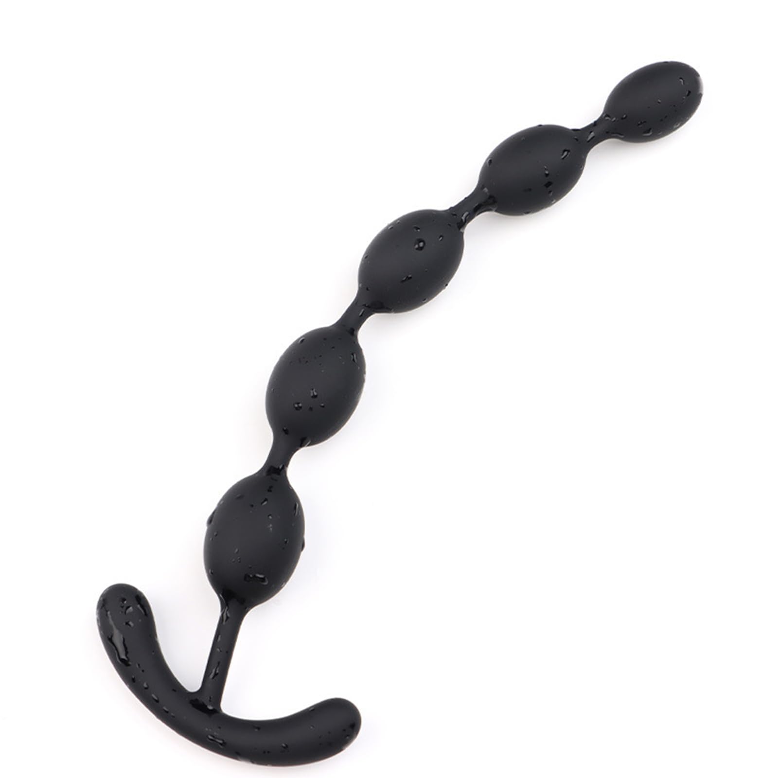 Silicone Anal Beads Butt Plug Flexible Anal Plug Anal Trainer Anal Chain with 5 Balls Anal Sex Toys