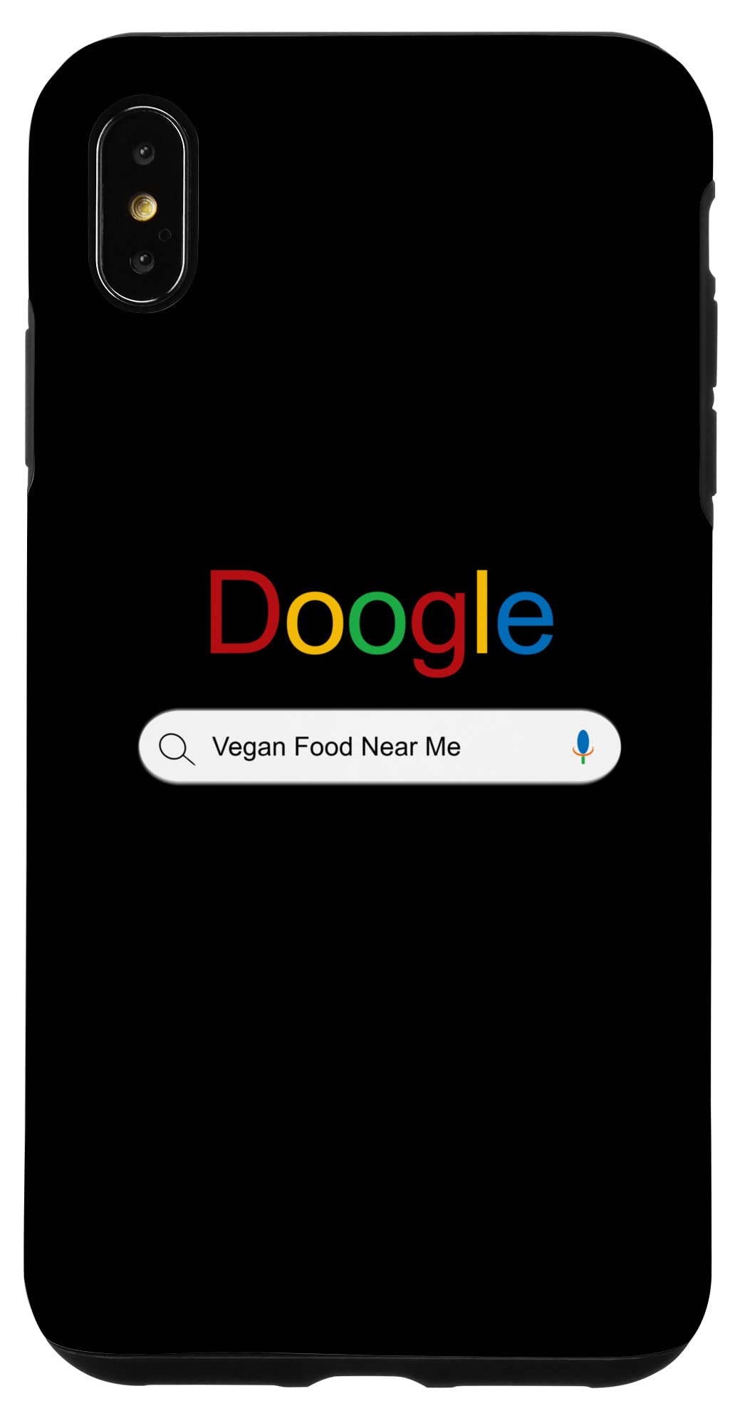 iPhone XS Max Vegan Food Near Me Search Doogle Engine Plant Based Foods Case
