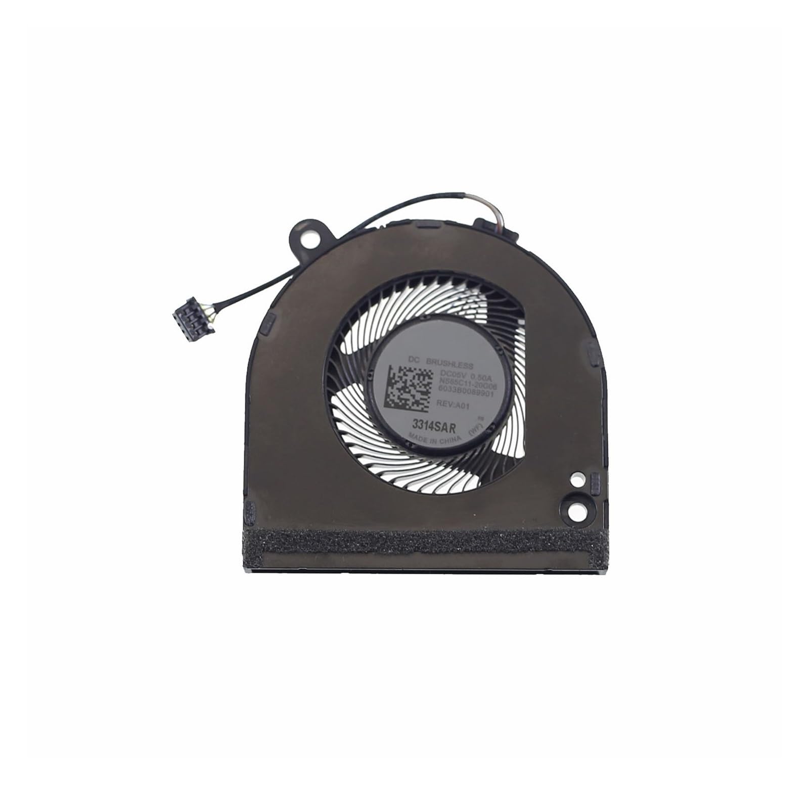tianwandong Wentylator chłodzący procesor laptopa GX50L-K EX50L-K KA DC05V 0.5A NS65C11-20G06 6033B0089901