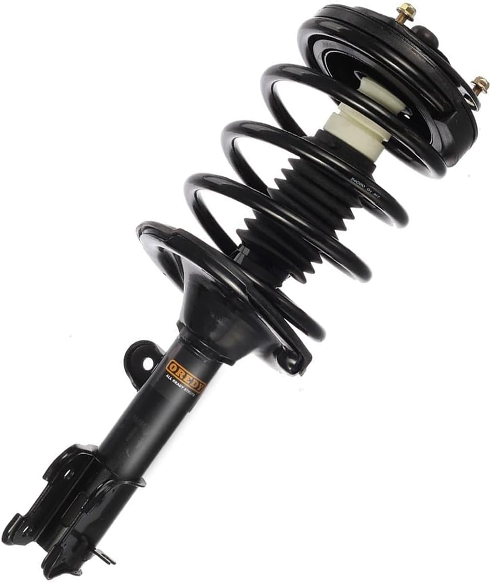 OREDY Front Right Strut Coil Spring for Hyundai Santa Fe 2007 2008 2009 Complete Ready Install Passenger Side Shock Absorber Assembly - 272300