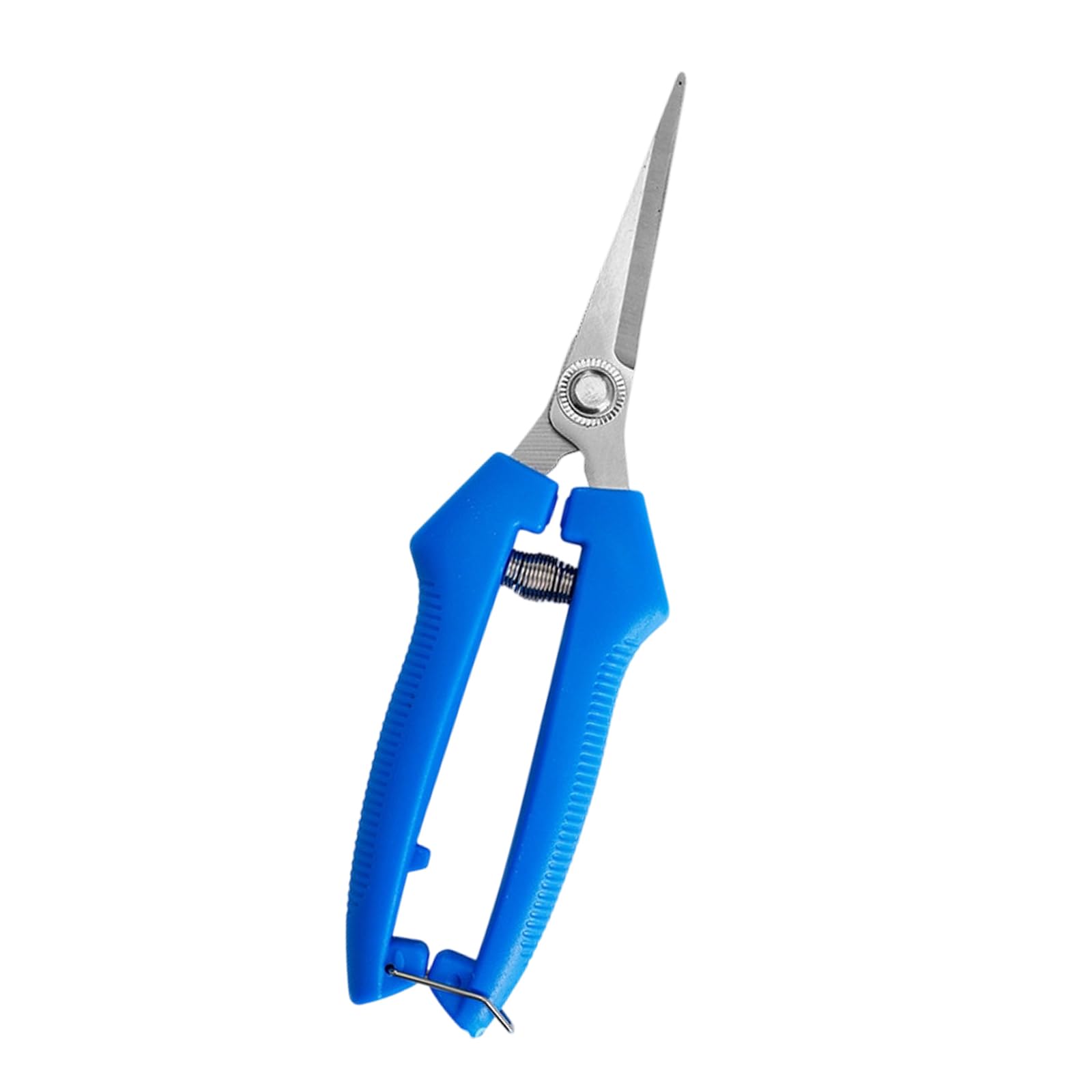 Hsioluted Blue Ergonomic Design Sharpened Bypass Pruning Scissors With Reinforced Stainless Steel And Comfortable Nonslip Grip Rustproof Steel Pruning Shears Ergonomic Garden Shears Fruit Tree Heat Treated Garden