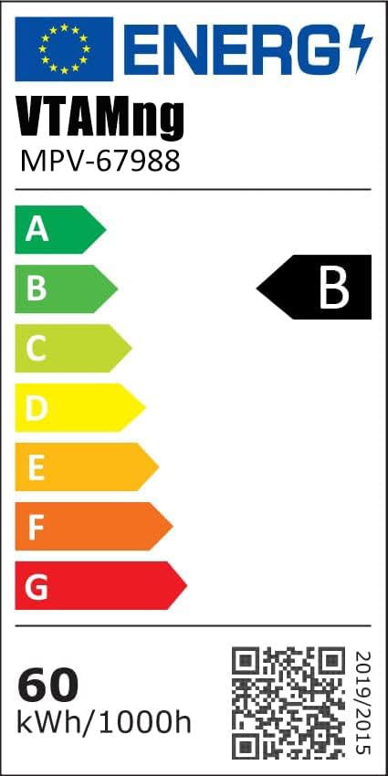 Lustre suspension LED 50W moderne noir et or avec télécommande - 8