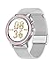 DCU TECNOLOGIC | Smartwatch | Reloj Inteligente | Pulsera de Actividad IP67 | Pantalla táctil Full Color Dinamic UI | Control de Smartphone | Deporte | Metal (Plata)