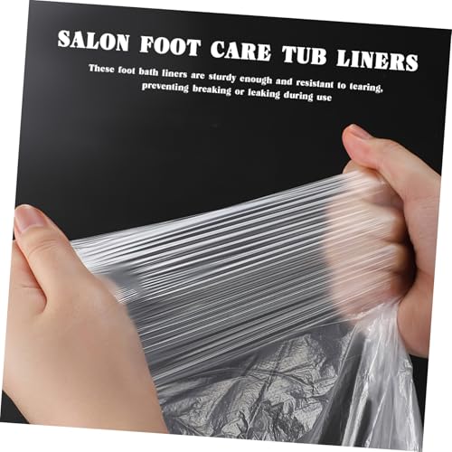 Bolsas para baño de pies 160 unidades para spa y viaje miniatura 3