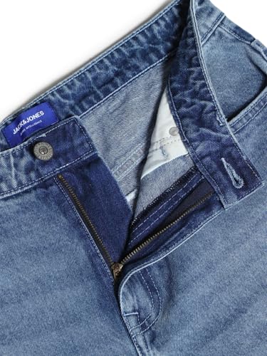 Image of Jack & Jones Men's Loose Fit Jeans | High Rise | Jeans for Men