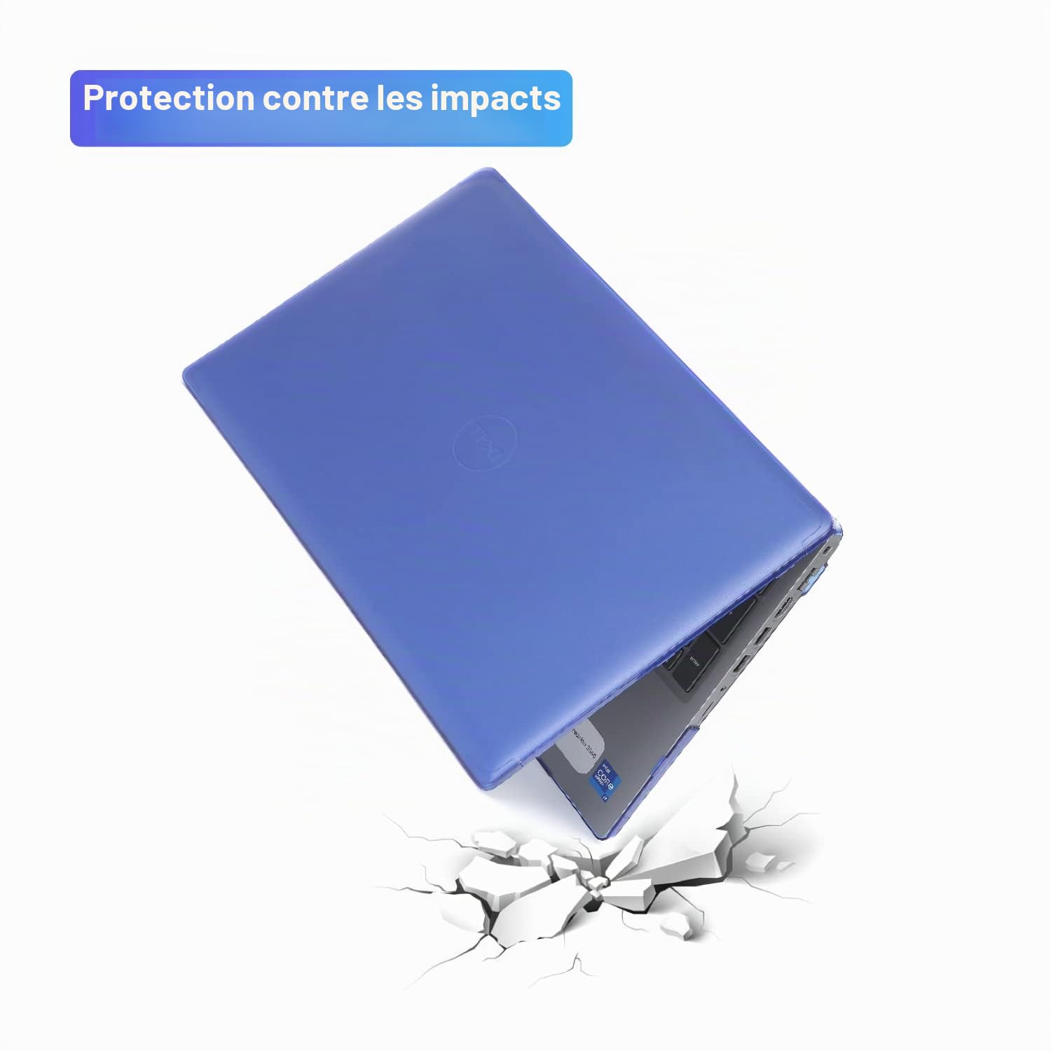 mCover Étui Compatible avec Dell Precision 3560/3570 et Latitude 5520/5530/5540 15" 2021~2023 Uniquement (ne Convient Pas aux Autres modèles Dell) – Noir